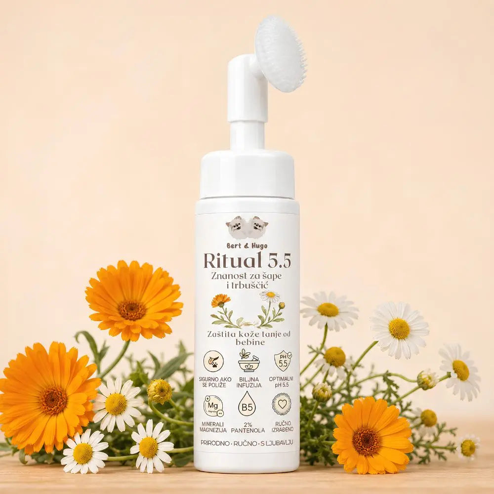 Bert &amp; Hugo Ritual 5.5 — Znanost za šape  i trbuščić (150 ml)